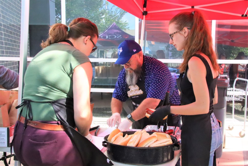 Recordbreaking Charity BBQ raises more than 8000 for Soup's On Local