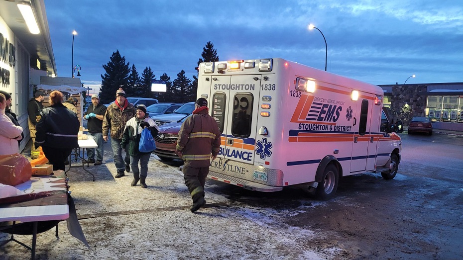 Stoughton's to winter event was a jolly good time