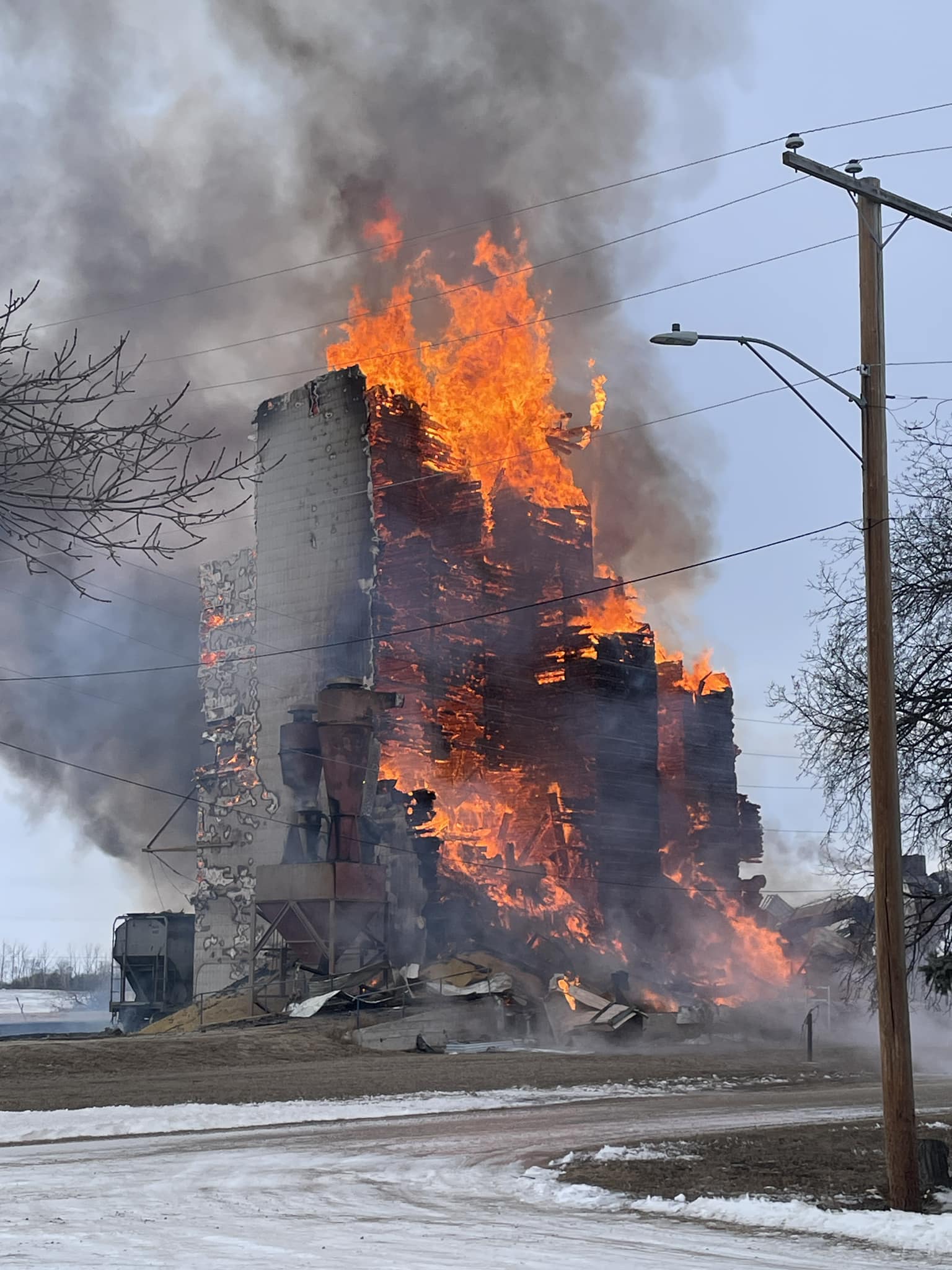 Loreburn grain elevator burns down Local news
