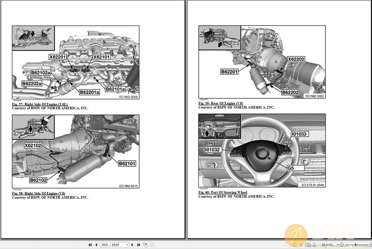 BMW X Series E70 X5M S63 Auto USA LL 2010 Diagrams & Service Repair