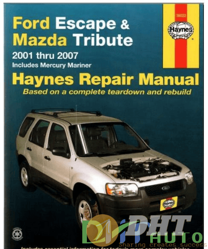 Ford Escape 2001-2007 Workshop Manual | Automotive Software, Repair