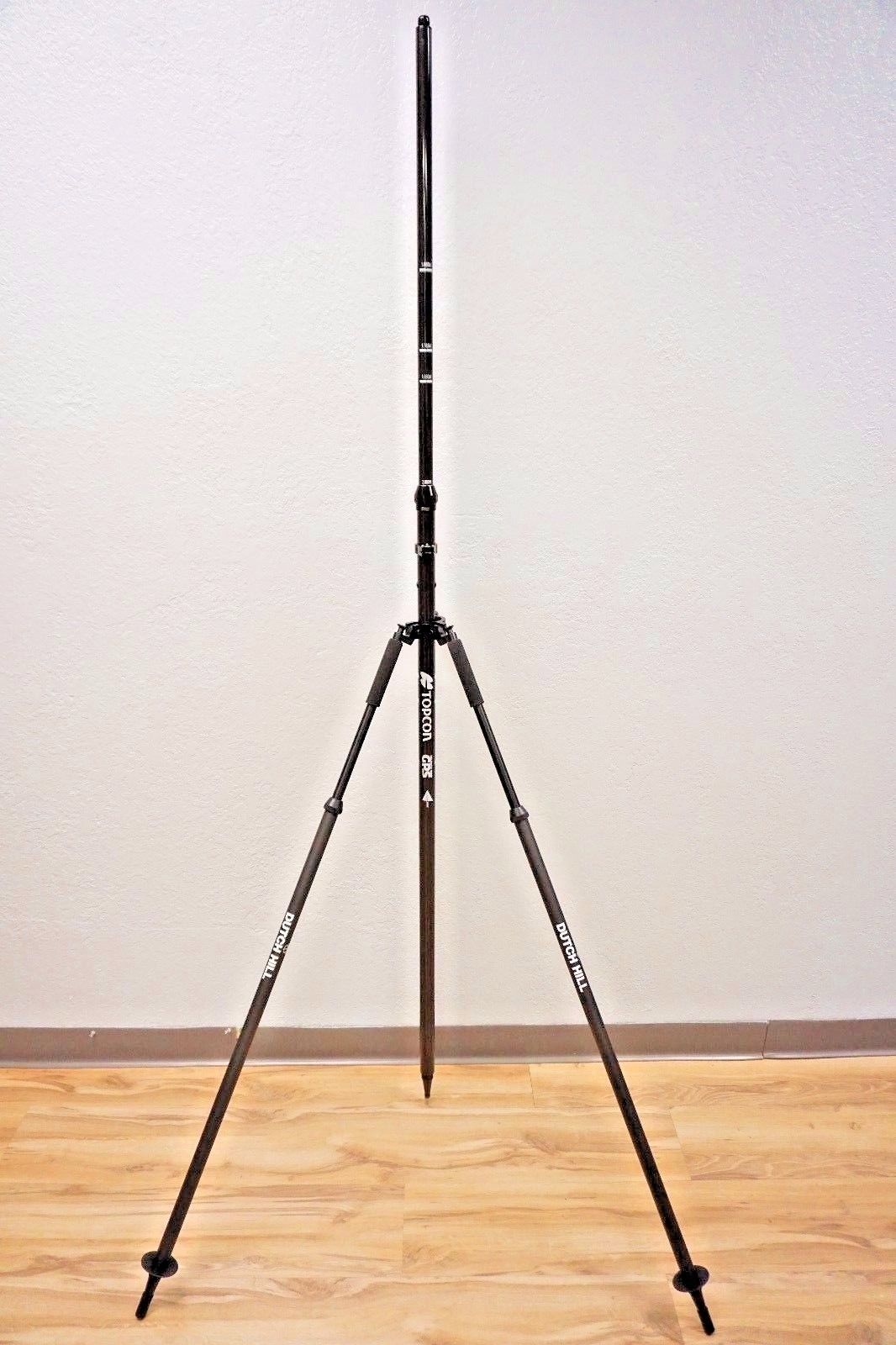 Topcon Carbon Fiber Snap Lock Rover Rod Dutch Hill Bipod GPS RTK