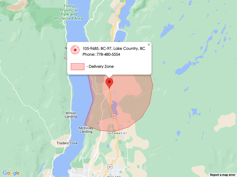 Location Lake Country