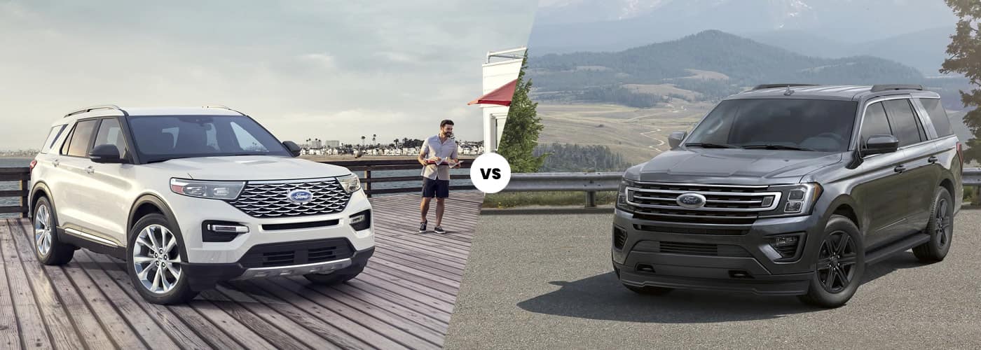 2021 Ford Explorer vs. 2021 Ford Expedition Holiday Ford