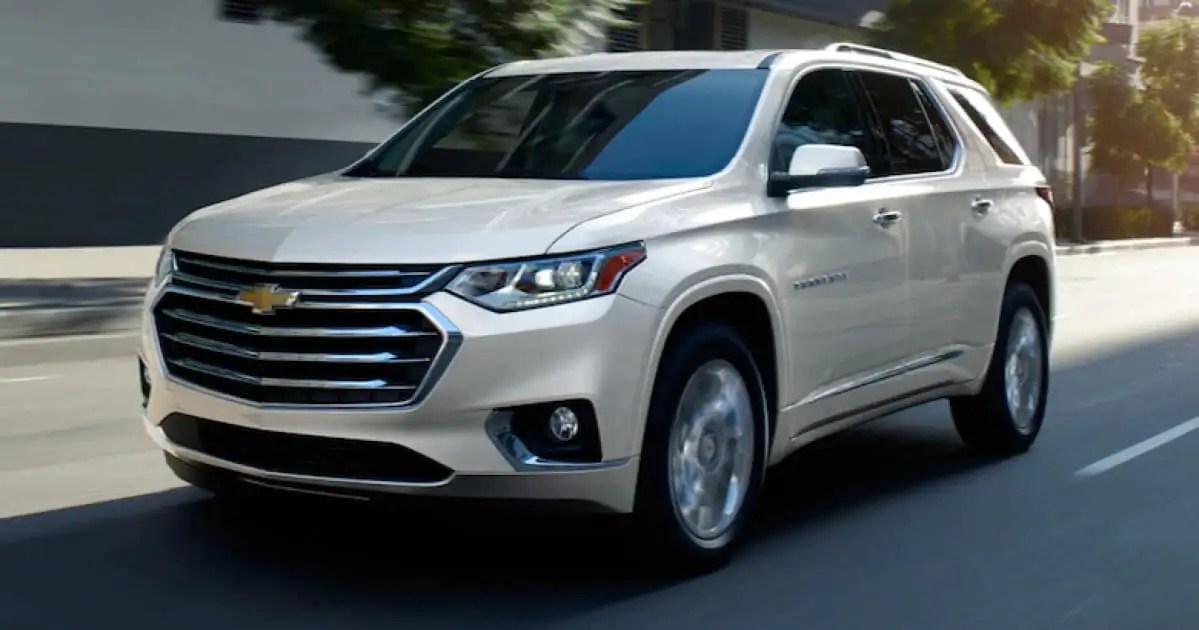 2021 Chevrolet Traverse Interior Dimensions Cargo Space Stingray