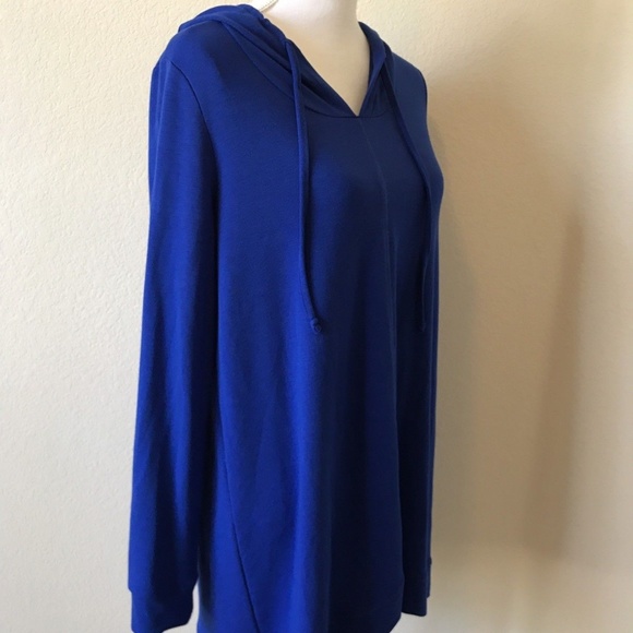 Cable & Gauge Dresses Nwt Cable Gauge Royal Sweater Hoodie Long Dress