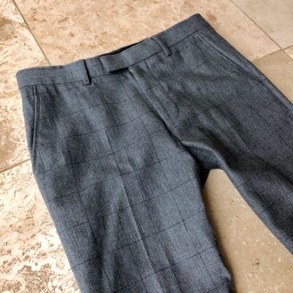 River Island Pants Mens Skinny Charcoal Check Dress Poshmark