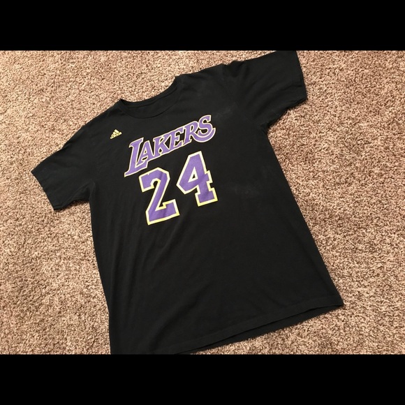 Adidas Shirts Lakers Kobe Bryant Black Mamba Shirt L Poshmark