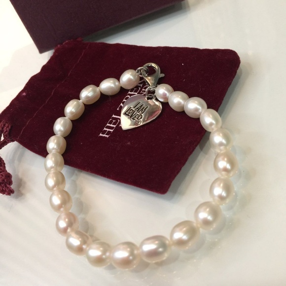 Helzberg Diamonds Jewelry Pearl Bracelet I Am Loved Locket Poshmark