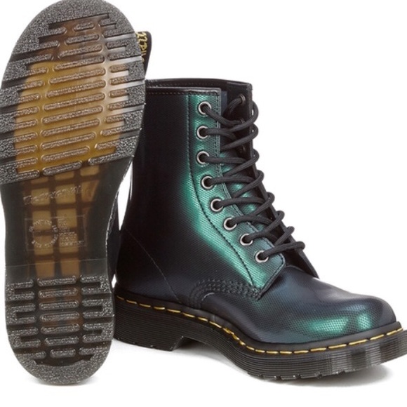 Dr. Martens Shoes Metallic Green Doc Martens Poshmark