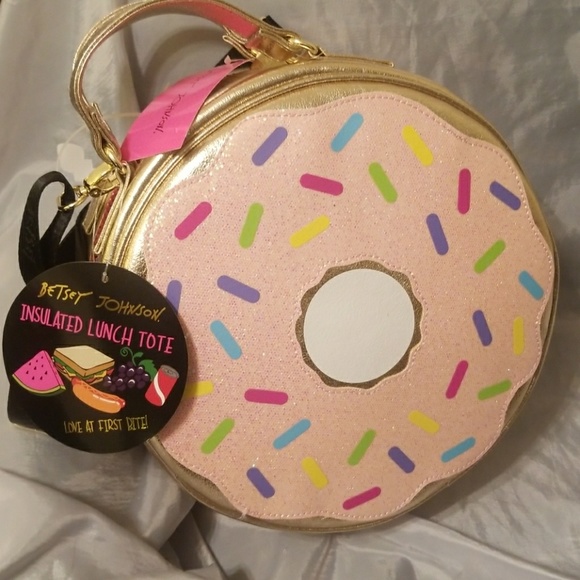 Betsey Johnson Bags Betsey Johnson Donut Lunch Box Poshmark