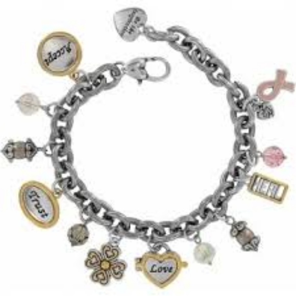 Brighton Jewelry Brighton Power Of Pink 206 Charm Bracelet Poshmark