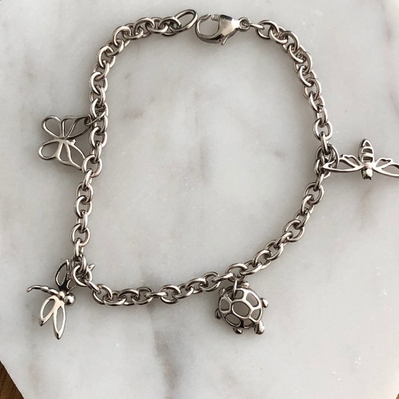 Tiffany & Co. Jewelry Tiffany Butterfly Dragonfly Turtle Charm