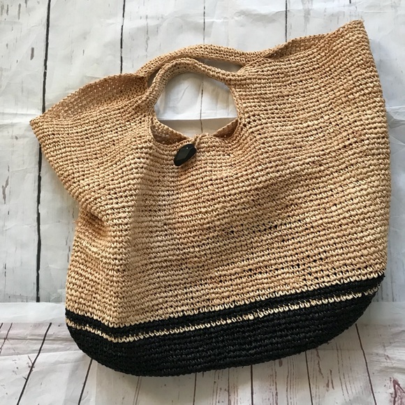 Vitamin A Bags New Vitamin A Tash Twotone Beach Bag Tote Poshmark