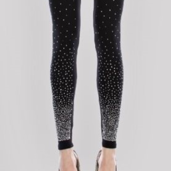 Vocal Pants & Jumpsuits Nwt Vocal Rhinestone Bling Leggings Sm3x