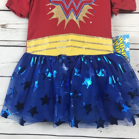 Dresses Wonder Woman Costume Dress 3t Nwt Poshmark
