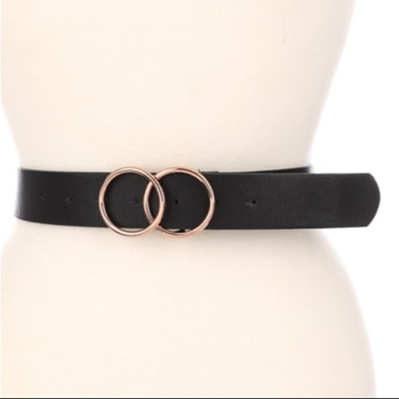 What Brand Is The Belt With Two Circles Belt Poster