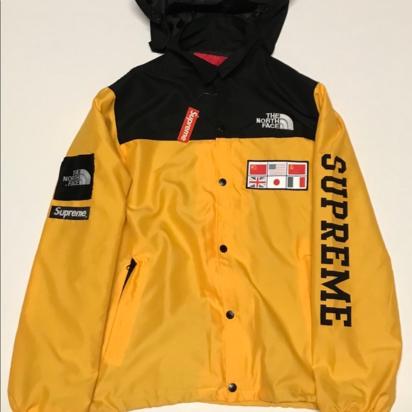 North Face Supreme Map Jacket Maping Resources