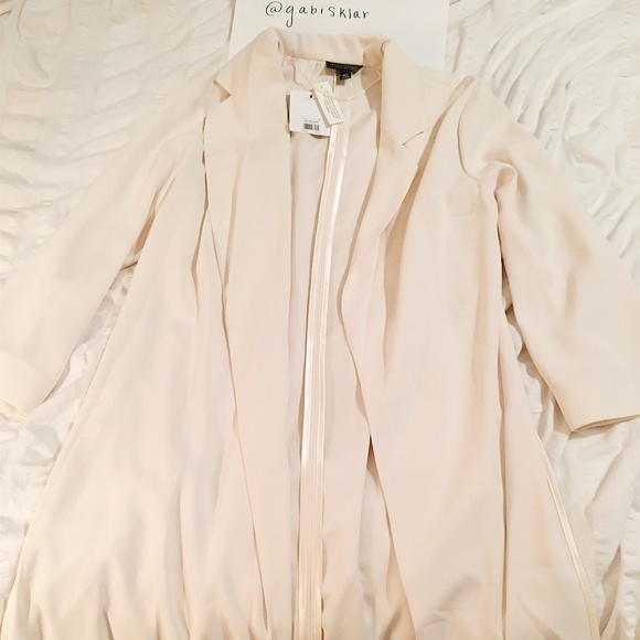 Jackets & Coats Nude Midlength Coat Us Size 4