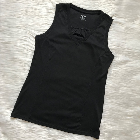 Champion Tops Champion Womens Black Loose Fit Workout Champion Tops Champion Womens Black Loose Fit Workout