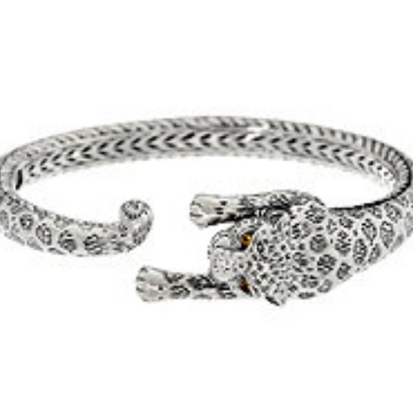 John Hardy Jewelry Jai John Hardy Leopard Bracelet Silver Wcitrine