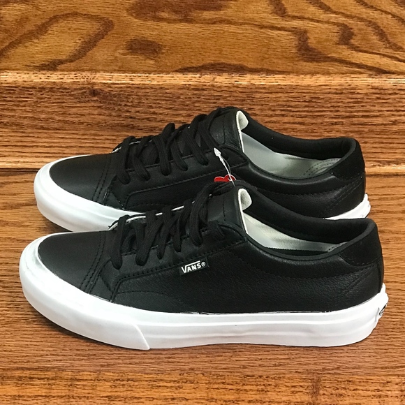 Vans Shoes Vans Court Dx Leather Black Shoes Poshmark