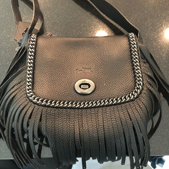 Coach Bags Coach Dakota Fringed Crossbody Bag Poshmark