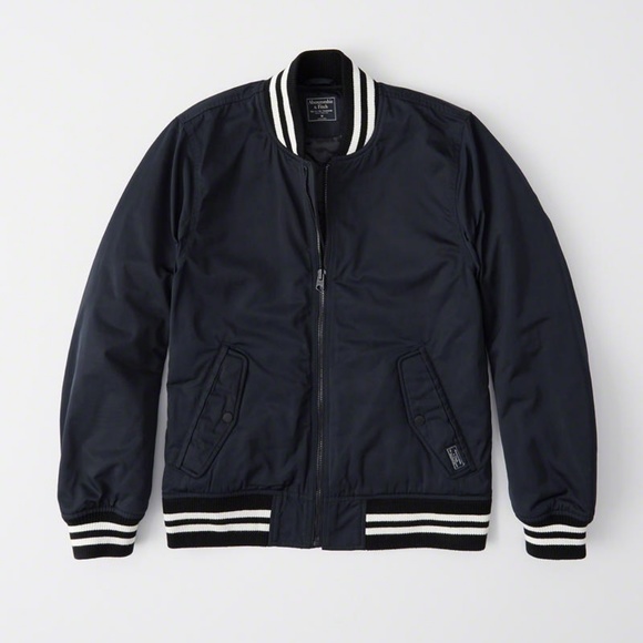 Abercrombie & Fitch Jackets & Coats Varsity Bomber Jacket Poshmark