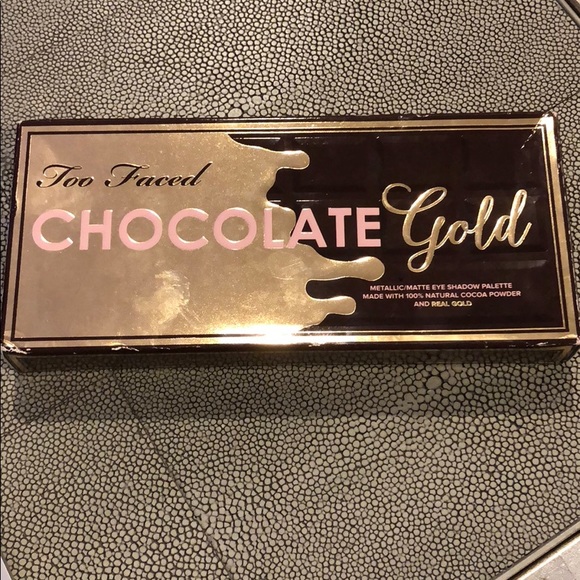 Too Faced Makeup New Chocolate Gold Shadow Palette Poshmark