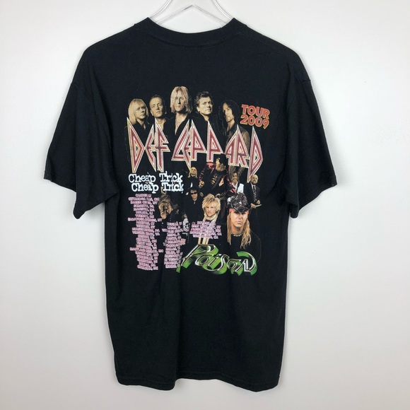 Shirts Def Leppard 209 Tour Tshirt Cheap Trick Poison Poshmark