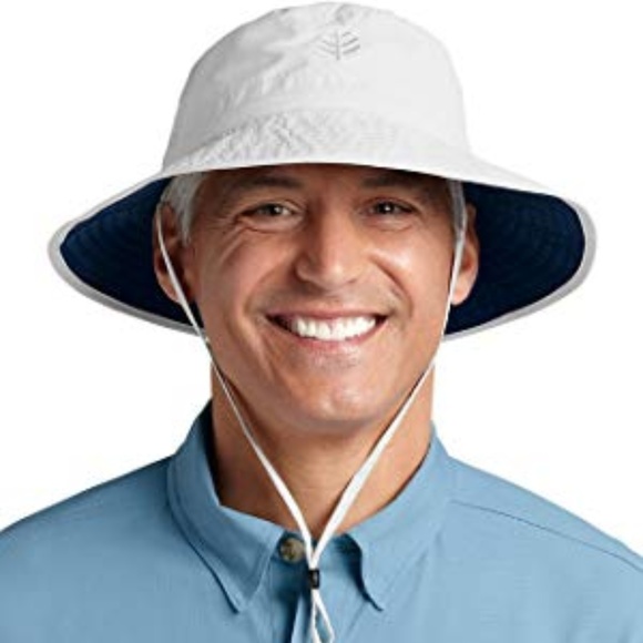 Clothing Sun Protective Coolibar UPF 50 Mens Chase Featherweight Bucket