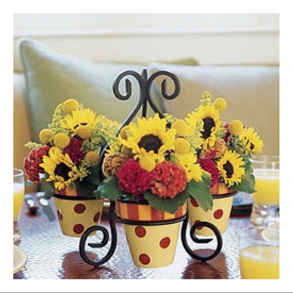 Southern Living At Home Kitchen Gail Pittman Handpainted Pots With