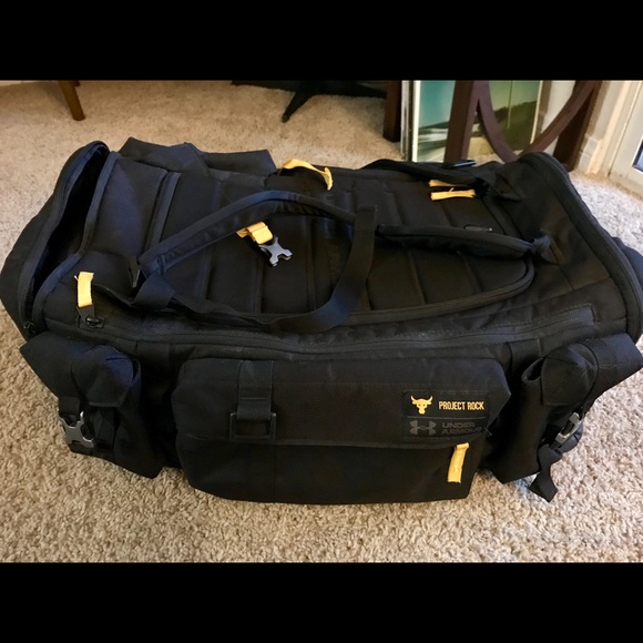 Under Armour Bags Ua X Project Rock Range Duffel Poshmark