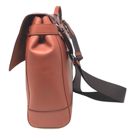 Coach Bags Men S Hudson Messenger Bag In Terracotta Nwt Poshmark