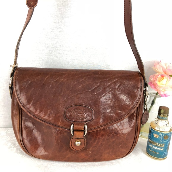 Oroton Bags Oroton Australia Brown Leather Crossbody Bag Poshmark