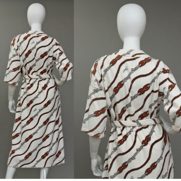 Gucci Intimates & Sleepwear Vintage Gucci Signature Nautical Theme Bathrobe Poshmark