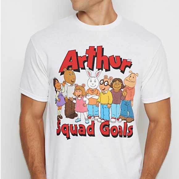 Arthur Cartoon Striped Shirt