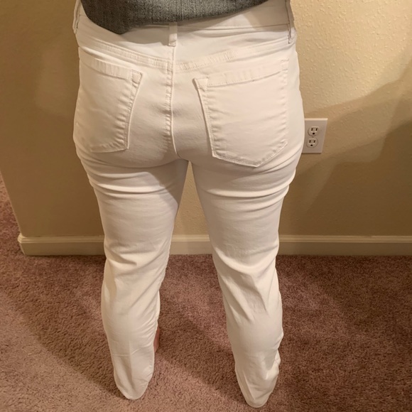 La Fuji Mama See Through White Pants