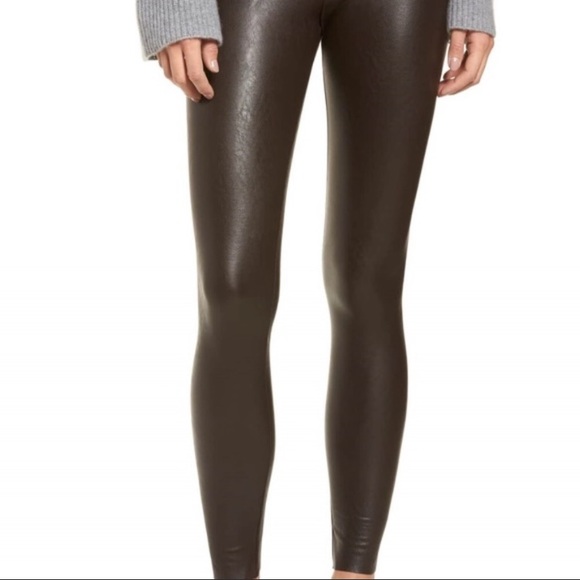 Commando Pants & Jumpsuits Commando Faux Leather Leggings In Espresso