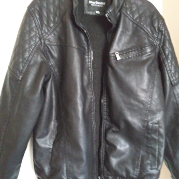 Bleau Grandeur Jackets & Coats Bleau Grandeur Men Leather Jacket