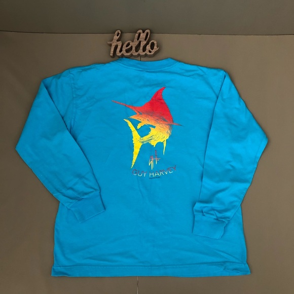 Guy Harvey Shirts & Tops Guy Harvey Long Sleeve Kids Shirt Poshmark