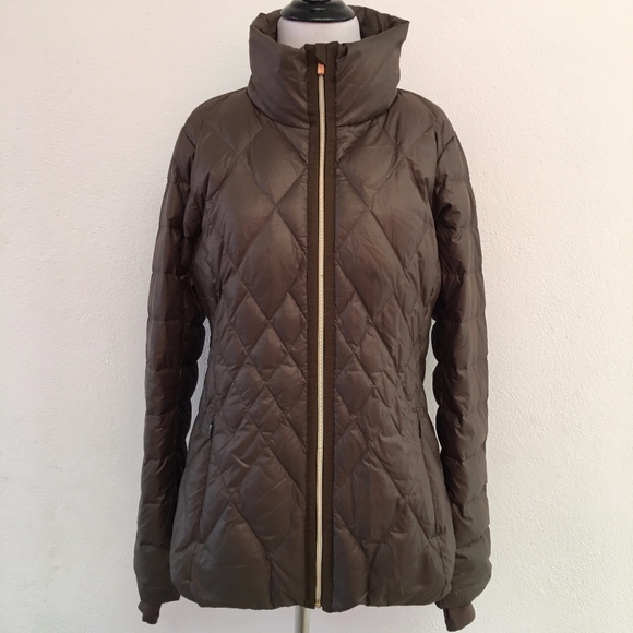 Athleta Jackets & Coats Athleta Down Diamond Quilted Jacket Size M