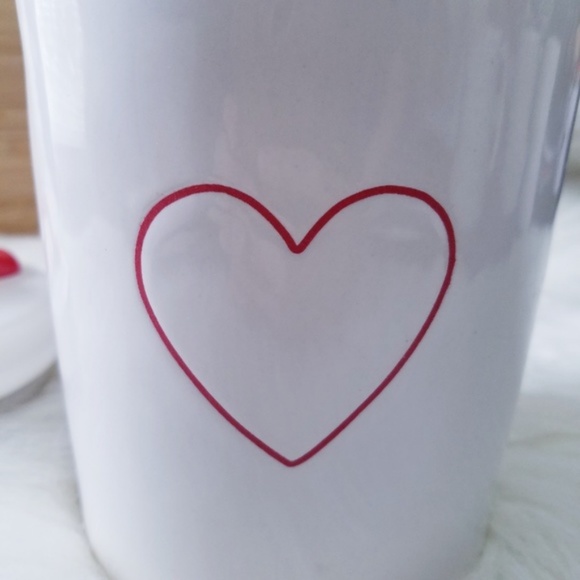 Rae Dunn Kitchen Nwt Rae Dunn Red Heart Canister Poshmark