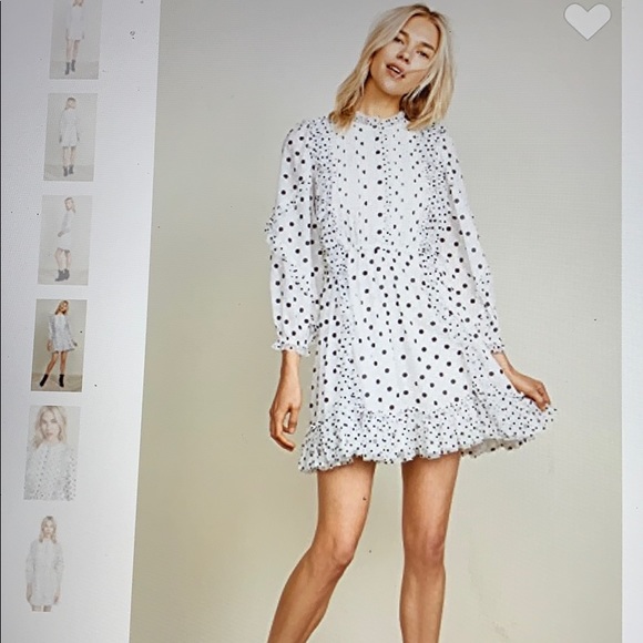 Ulla Johnson Dresses Ulla Johnson Presley Poka Dot Dress Poshmark