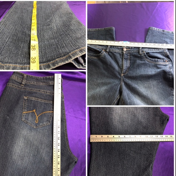 Just My Size Jeans Just My Size Plus Size Washed Out Jeans Poshmark