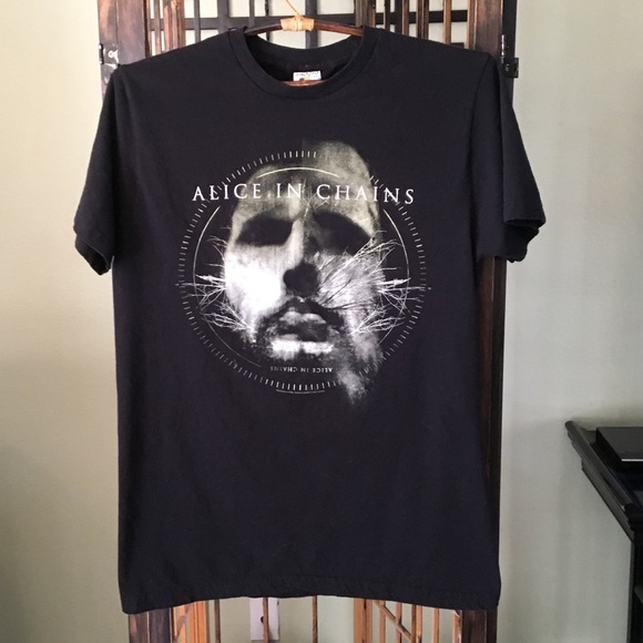 Bay Island Shirts Alice In Chains Band Tee Poshmark