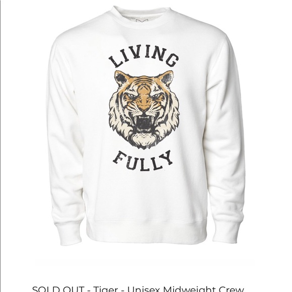 living fully Tops Mallory Ervin Living Fully Large Poshmark