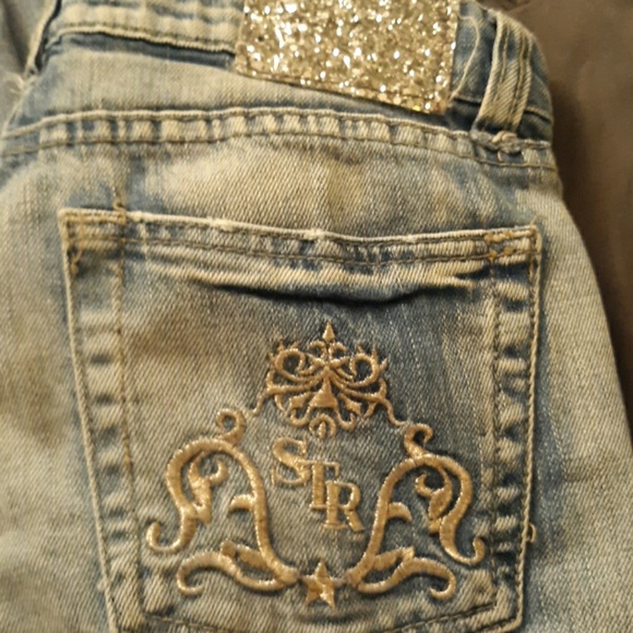 stradivarius Jeans Glittery Jeans Poshmark