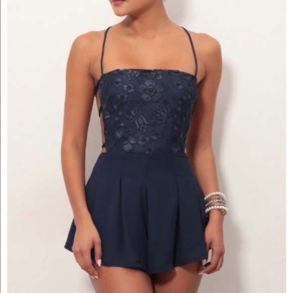 Lucy in the Sky Dresses Lucy In The Sky Navy Blue Dress Size Sm