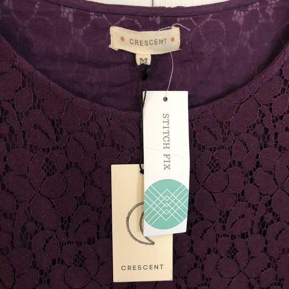 Crescent Dresses Crescent Stitch Fix Halladay Scallop Trim Dress